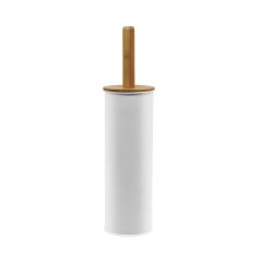 BRUSH HOLDER BAMBOO 1557 BIANCO OPACO