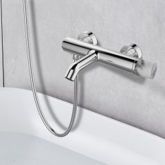 MIXER TAP FOR BATHTUB 24603-425A-MB MARMO BIANCO JOAN