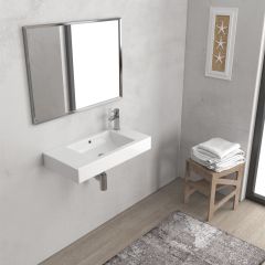 WALL HUNG BASIN 4054 MINOS 700x360x100mm