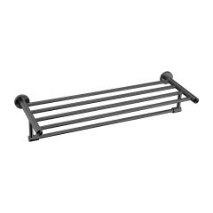 TOWEL SHELF A0150345 GUN METAL ARTEMIS