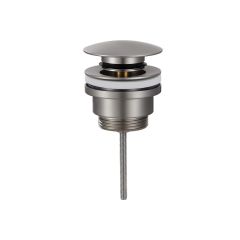 BRASS VALVE AC614 BRUSHED STEEL ETERNITY 316 SPLIT DRAINER