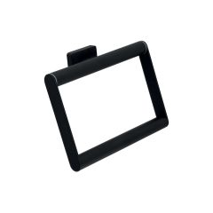 TOWEL HOLDER RING-SQUARE AGR11BL BLACK GRETA