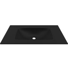 ΝΙΠΤΗΡΑΣ ΕΠΙΠΛΟΥ DECISO 80 NERO 805x460x123mm ΧΩΡΙΣ ΤΡΥΠΑ