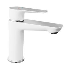 MIXER TAP FOR WASH BASIN BDR2-12 1/2" ADORE WHITE CHROME