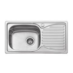 SINK BL-905 780x430x165mm WITHOUT HOLE FAUCET