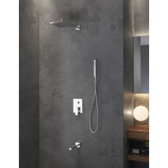WALL SET MIXER TAP CFT205-CP CROMO DELOS