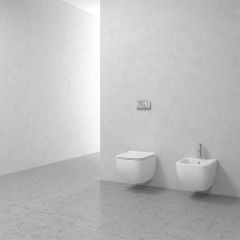 SET WALL HUNG TOILET COVER CH 10100 RIMLESS LEGEND
