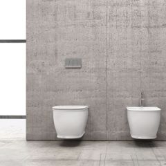 WALL HUNG TOILET CH 10150R RIMLESS GENESIS