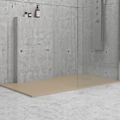 SHOWER CLASSIC BEIGE RECTANGLE