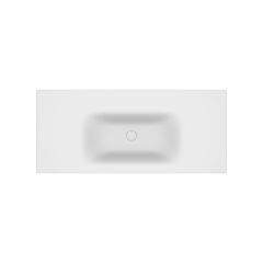 FURNITURE BASIN ELOISE 100 1000x460x160mm WITHOUT HOLE TAP