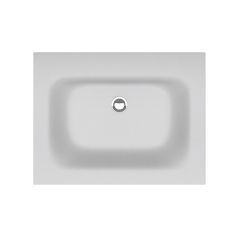 FURNITURE BASIN ELOISE 60 600x460x160mm WITHOUT HOLE TAP