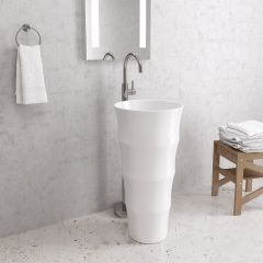 PEDESTAL BASIN G 309 LOUVRE 420x420x830mm