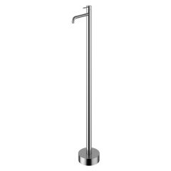 FLOOR MIXER TAP H29034 BRUSHED STEEL ETERNITY 316