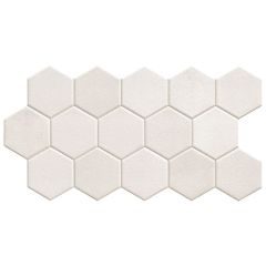 TILE HEX WHITE 26,5X51