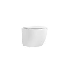 SET WALL HUNG TOILET COVER (INSIDE) LT 046E-NRGW BIANCO GLOSSY RIM. MILOS