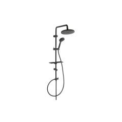 FIXED COLUMN SHOWER NP23-BL RONDO LUX BLACK