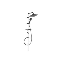 FIXED COLUMN SHOWER NP24-BL BLACK SQUERTO LUX
