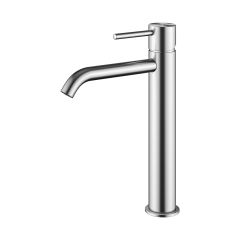 MIXER TAP HIGH FOR WASH BASIN S2058-1 BRUSHED STEEL ETERNITY 316