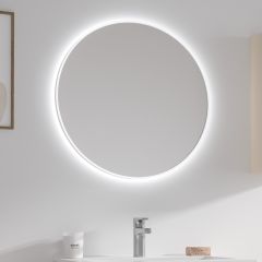 MIRROR LED ROUND E29429CI/1018 SHARON WHITE Ø80