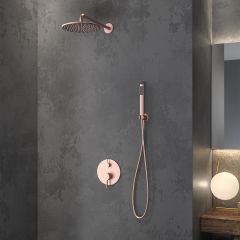 WALL SET MIXER TAP SO510 ROSE GOLD ARTEMIS