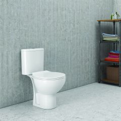 TOILET L.P. TR 128PR HORIZONTAL RIMLESS VENICE