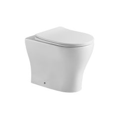 SET FLOOR TOILET COVER (INSIDE) TR 172 RIMLESS BTW NEW PAROS