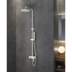 FIXED MIXER TAP BATHTUB WNW33R98PH-B BIANCO BRONZE ANDARE