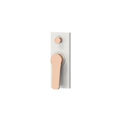 SHOWER MIXER 4 WAY WNX248A73PH-RG WHITE MATTE ROSE GOLD ANDARE