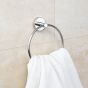 TOWEL HOLDER RING-CIRCLE 1220 CROMO UNO