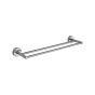 TOWEL HOLDER DOUBLE 125299 SATINE 50 CM UNO
