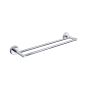 TOWEL HOLDER DOUBLE 1252 CROMO 50 CM UNO