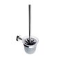 BRUSH HOLDER WALL-HUNG GLASS 2701 CROMO MODERNO