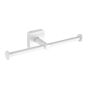 ROLL HOLDER DOUBLE 442266 BIANCO OPACO QUATTRO