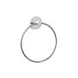 TOWEL HOLDER RING-CIRCLE 622099 BIANCO OPTIMO-W