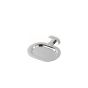 SOAP BASKET METAL. 75059A (CLD-7656) CHROME NEW OVAL