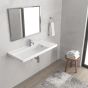 WALL HUNG BASIN 8100 QUATTRO 1000x450x190mm