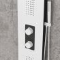 HYDROMASSAGE COLUMN A7117 BIANCO NERO