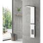 HYDROMASSAGE COLUMN A7118 BIANCO NERO TOUCH