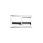 BUILT-IN ROLL HOLDER COVERED DOUBLE AC31 GRACE HOTEL