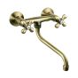 WALL KITCHEN MIXER TAP BAI5BR OLD BRONZE ANTICA