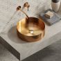 SELF STANDING BASIN VALVE FLEX. BB6802-BRG VENUS ROSE GOLD 380x380x110mm