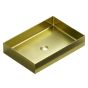 SELF STANDING BASIN VALVE FLEX. BB9812-BG SATURN ORO 550x380x100mm