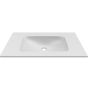 FURNITURE BASIN DECISO 100 BIANCO 1005x460x123mm WITHOUT HOLE TAP