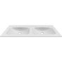 FURNITURE BASIN ANIM 120 BIANCO TWO BOWL 1205x465x123mm