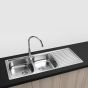 SINK BL-933B 1180x480x150mm S/S304