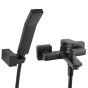 MIXER TAP FOR BATHTUB BVI11VLBL BLACK VITTO VERDELINE