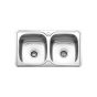 SINK E-54 (BL-812) 820x500x180mm