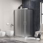 FLORA 100 80x140x170 CROMO ICY 6mm (S-1010)