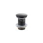BRASS VALVE G9802-B BLACK OVERFLOW BRASS COVER