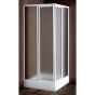M/1 90x90x170 ACRYLIC WHITE